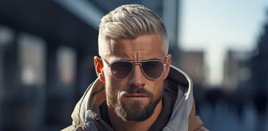 Coupe homme dégradé bas à blanc : tendances et conseils de style 2023