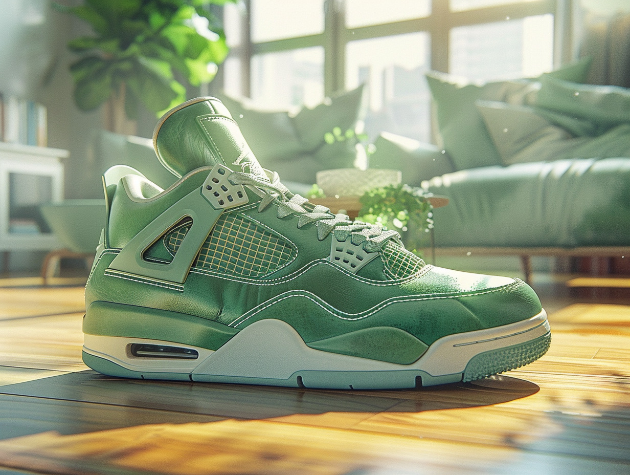 air jordan 4 retro vert