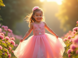 Les robes de cérémonie pour fillette qui enchanteront vos événements