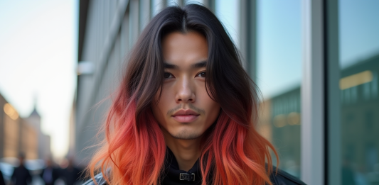 Tendances 2024 : le dégradé homme cheveux longs au pinacle de la mode