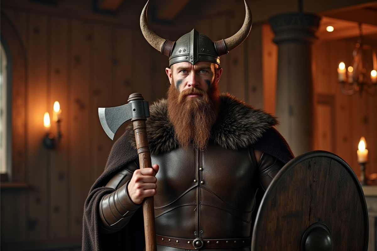 maquillage viking