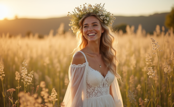 Les plus belles robes Naf Naf pour un mariage bohème