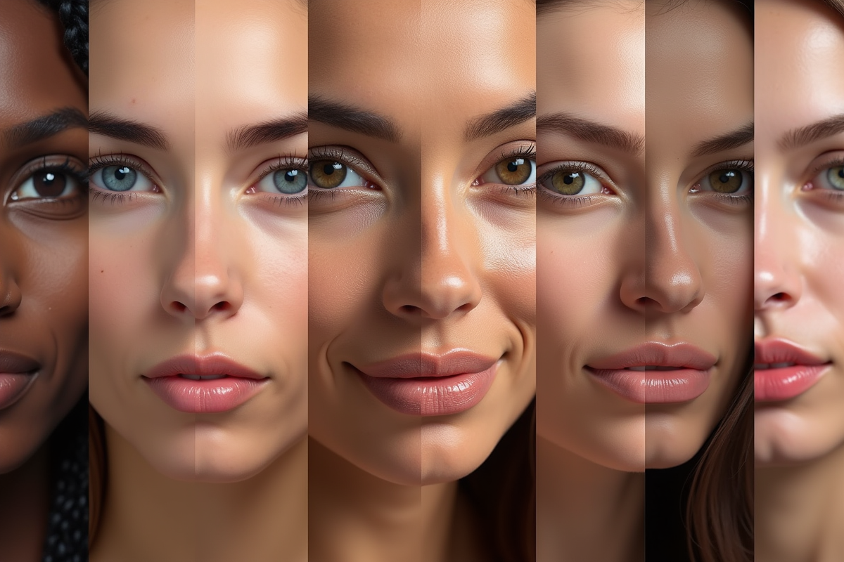 visage humain
