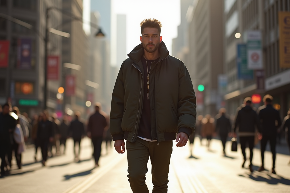 vêtements masculins